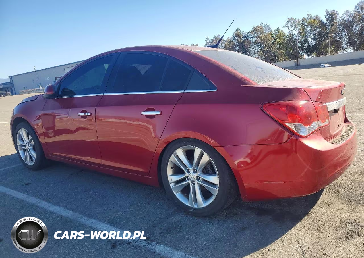 2012 Chevrolet Cruze Ltz VIN:1G1PH5SC2C7350407 - 2