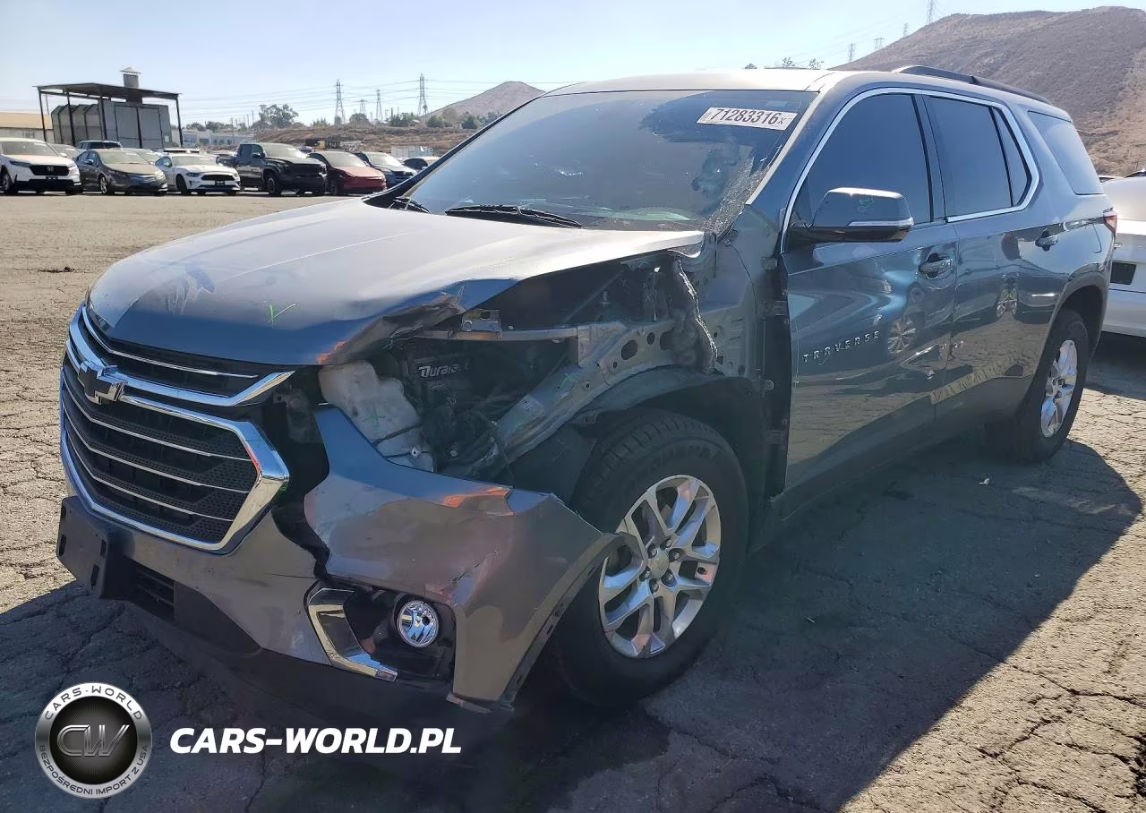 2019 Chevrolet Traverse Lt VIN:1GNERGKW9KJ123662 - 1