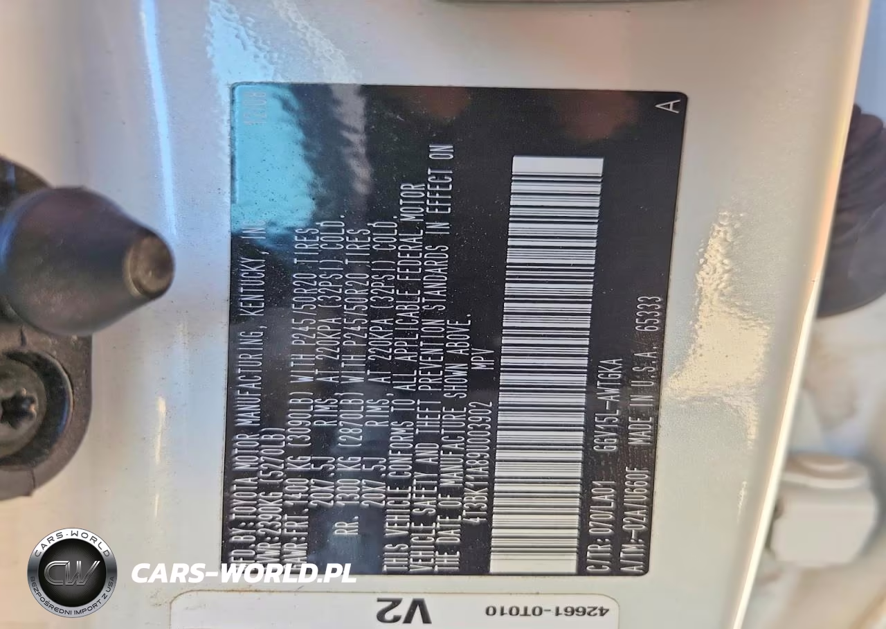 2009 Toyota Venza Awd V6 VIN:4T3BK11A89U003902 - 12