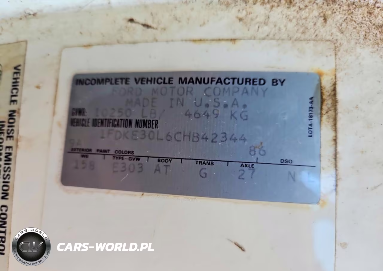 1982 Ford Tioga VIN:1FDKE30L6CHB42344 - 10