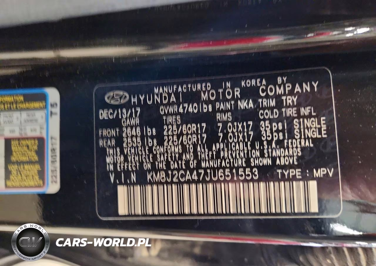 2018 Hyundai Tucson Se VIN:KM8J2CA47JU651553 - 13