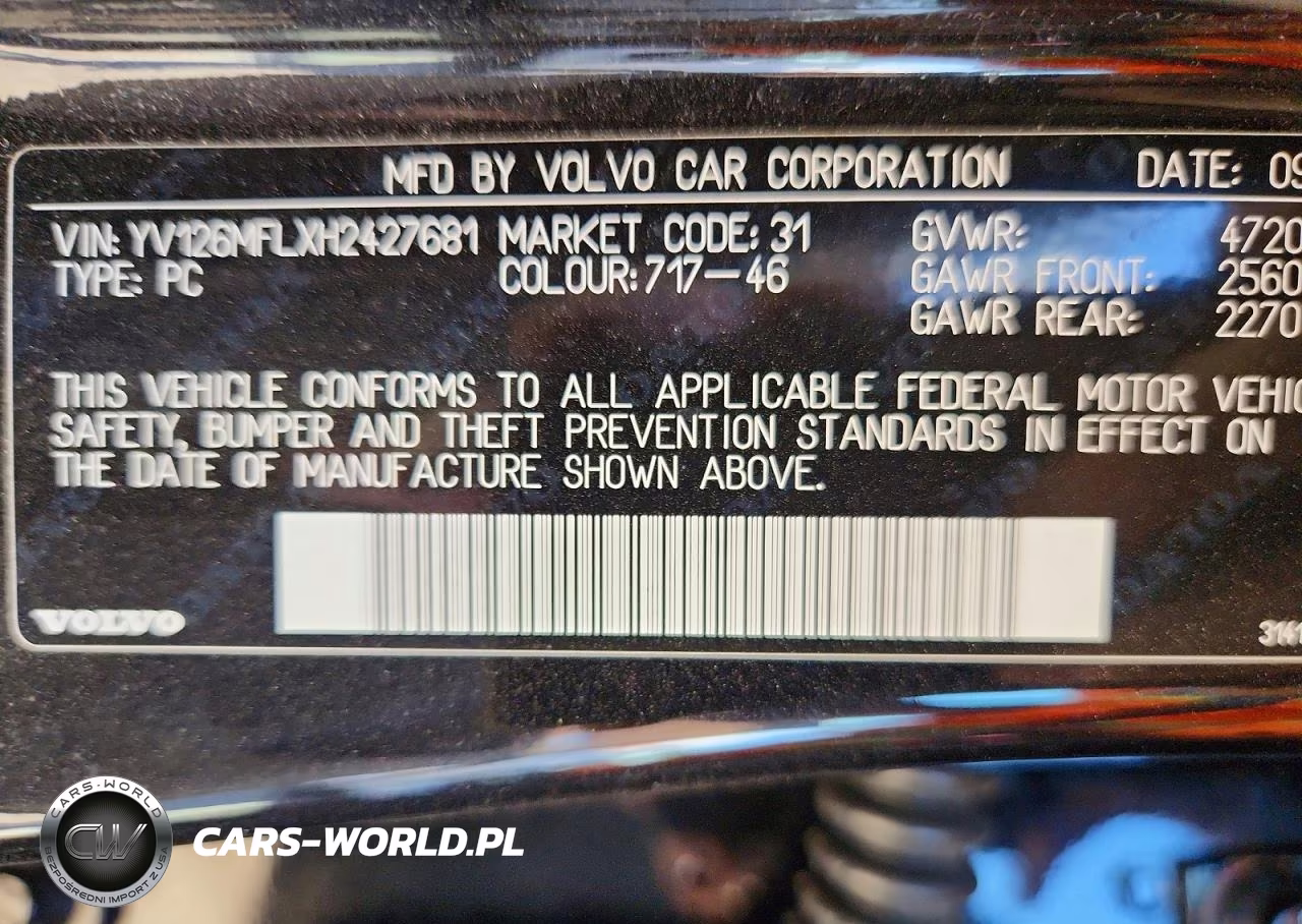 2017 Volvo S60 VIN:YV126MFLXH2427681 - 13