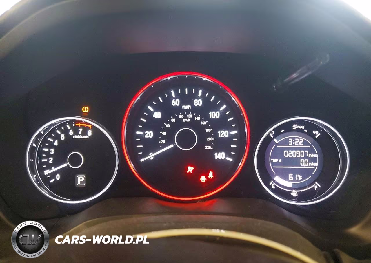 2022 Honda Hr-V Lx VIN:3CZRU6H31NM717843 - 9