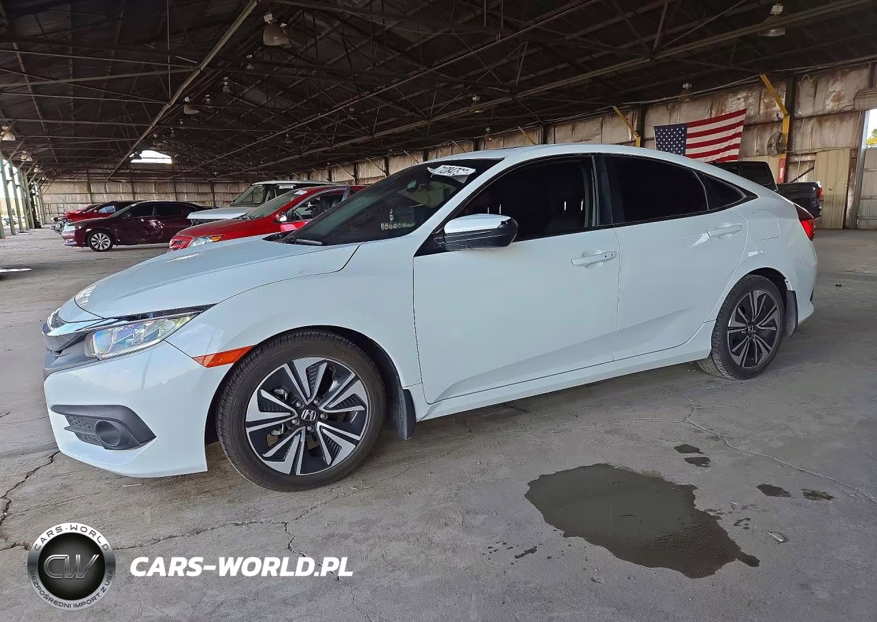 2018 Honda Civic Exl VIN:JHMFC1F75JX007772 - 1