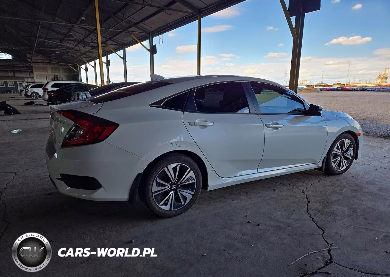 2018 Honda Civic Exl VIN:JHMFC1F75JX007772 - 3