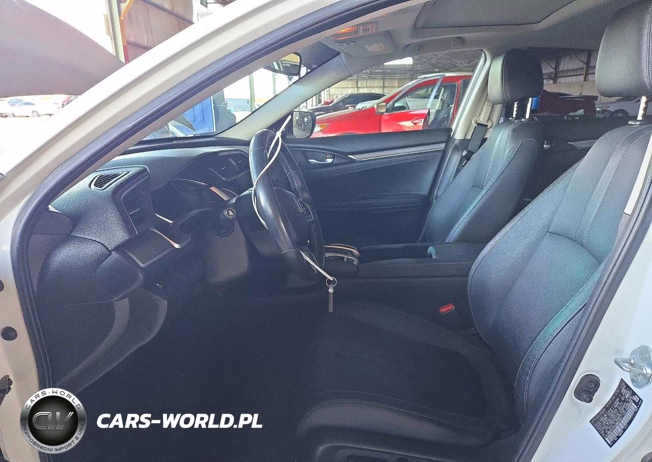 2018 Honda Civic Exl VIN:JHMFC1F75JX007772 - 7
