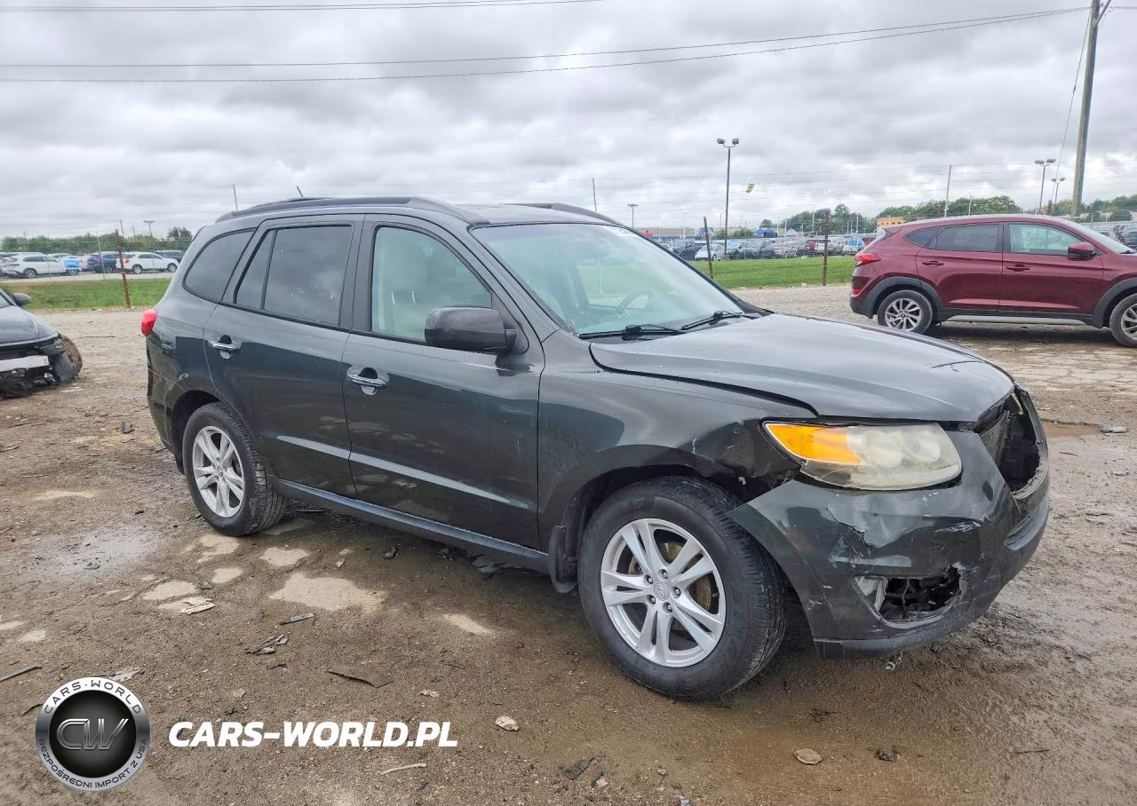 2012 Hyundai Santa Fe Limited VIN:5XYZK4AGXCG158509 - 4
