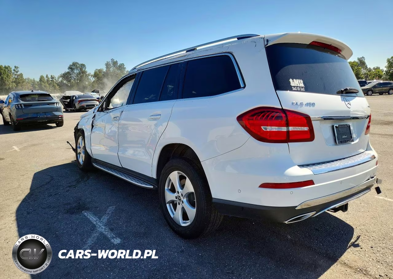 2018 Mercedes-Benz Gls 450 4Matic VIN:4JGDF6EE7JB036258 - 2