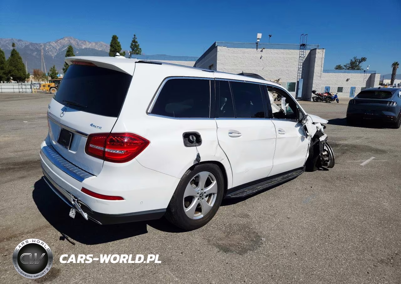 2018 Mercedes-Benz Gls 450 4Matic VIN:4JGDF6EE7JB036258 - 3