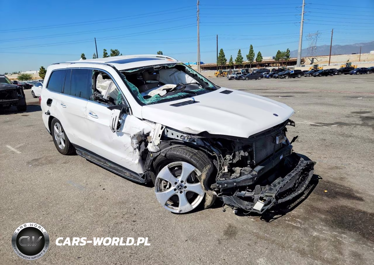2018 Mercedes-Benz Gls 450 4Matic VIN:4JGDF6EE7JB036258 - 4