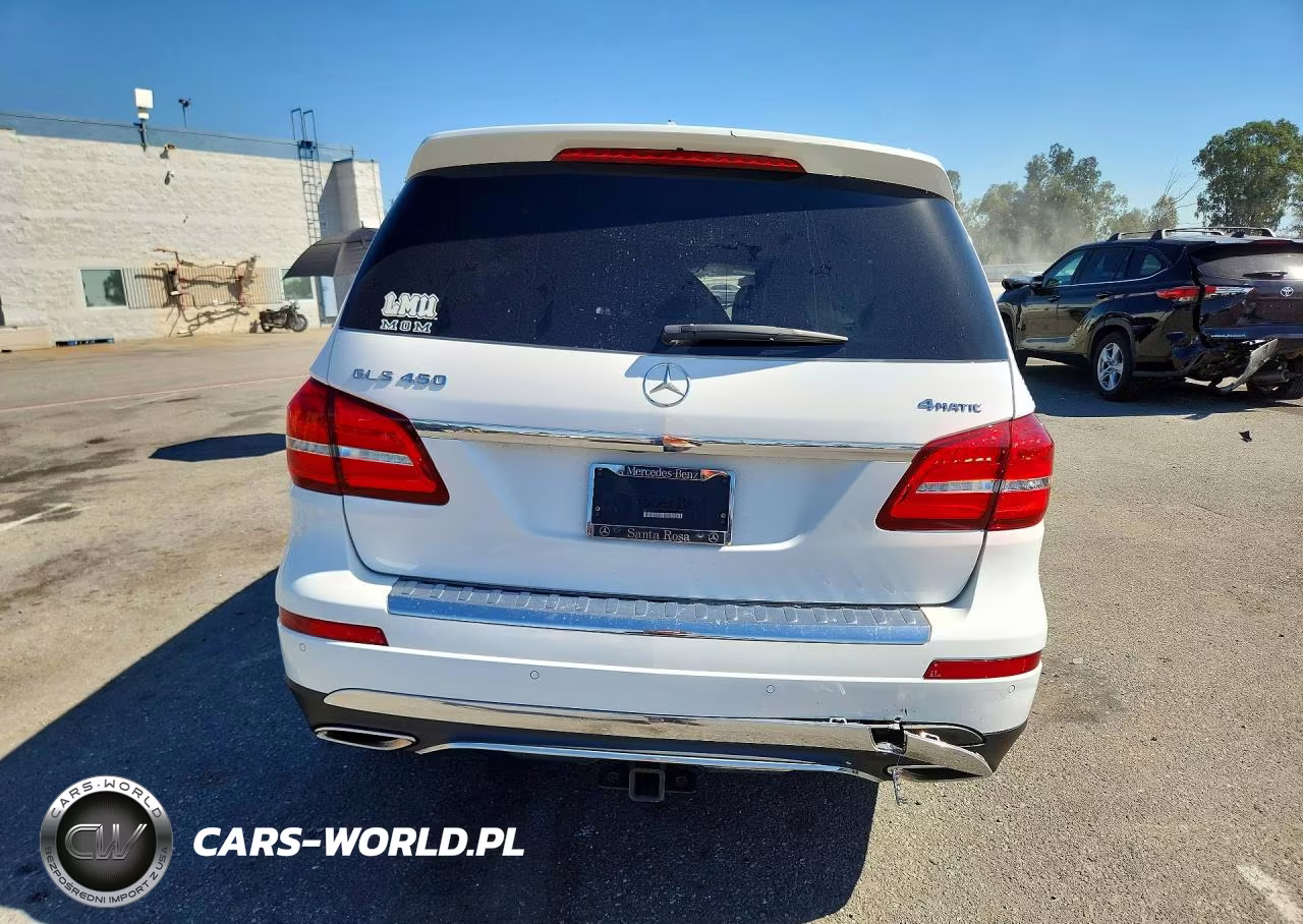 2018 Mercedes-Benz Gls 450 4Matic VIN:4JGDF6EE7JB036258 - 6