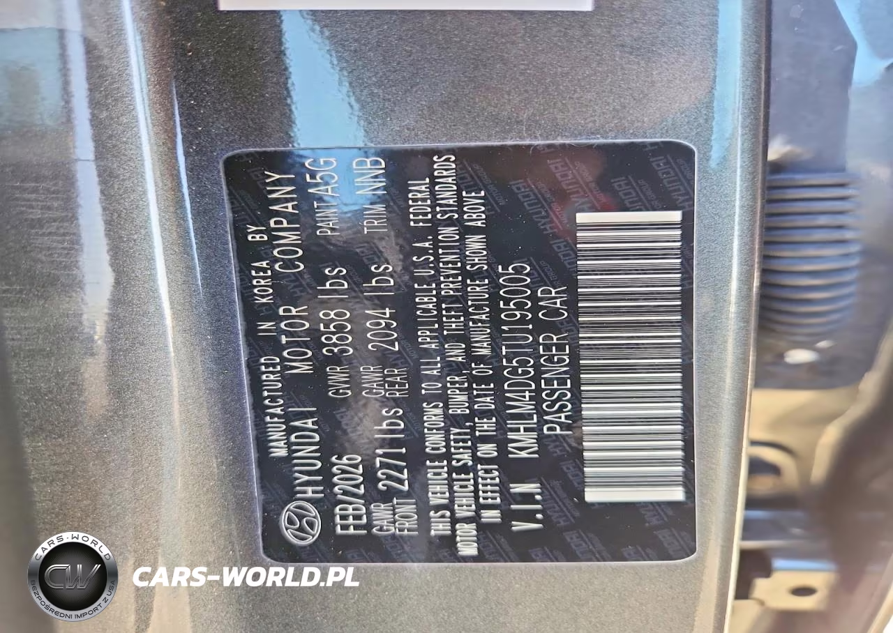 2026 Hyundai Elantra Sel Sport VIN:KMHLM4DG5TU195005 - 12