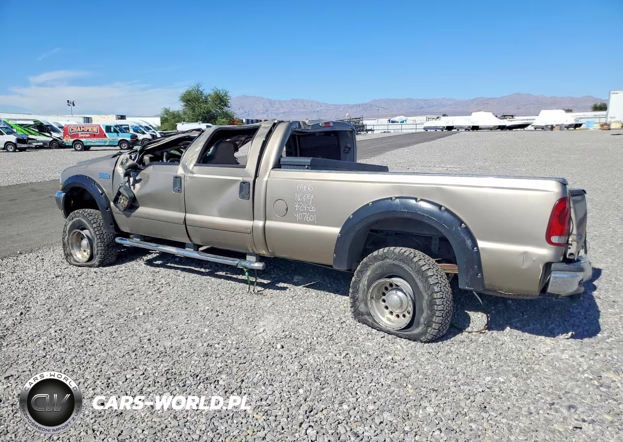 2003 Ford F350 Srw Super Duty VIN:1FTSW31P53ED17400 - 2