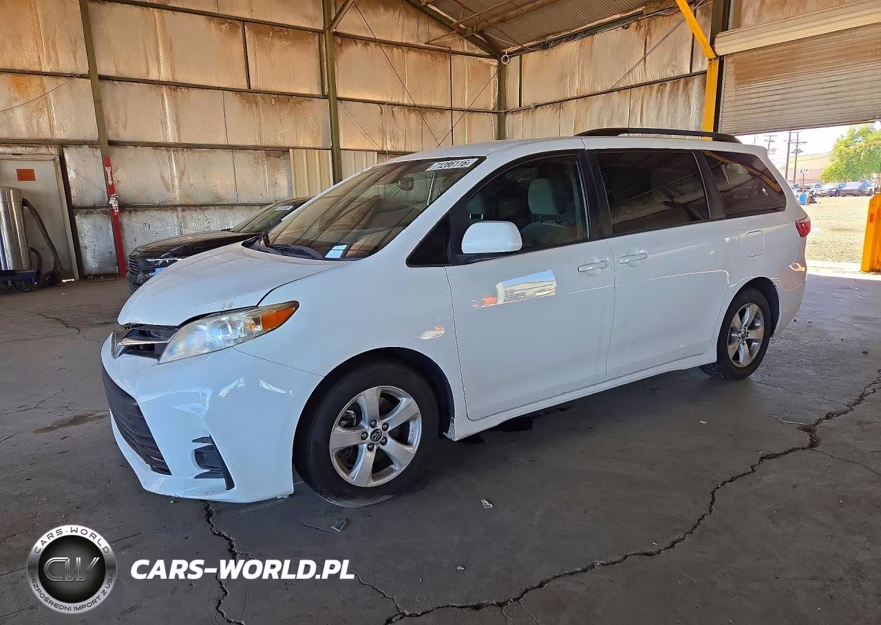 2020 Toyota Sienna Le VIN:5TDKZ3DC2LS049755 - 1