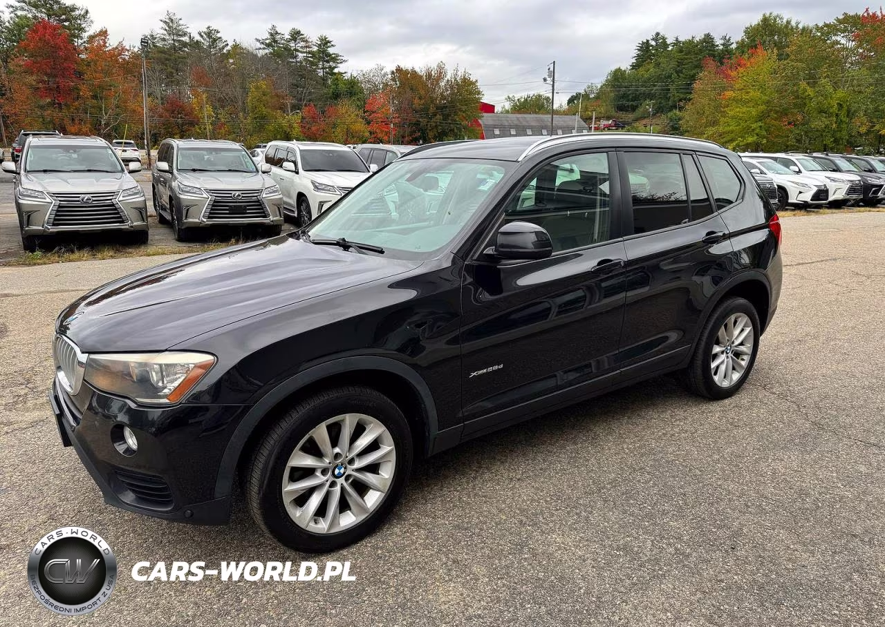 2015 BMW X3 xDrive28D VIN:5UXWY3C54F0E95888 - 2