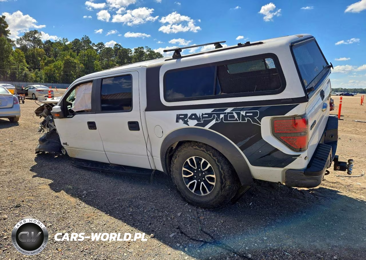 2013 Ford F150 Svt Raptor VIN:1FTFW1R68DFD45477 - 2