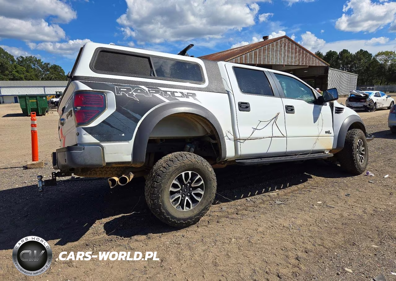 2013 Ford F150 Svt Raptor VIN:1FTFW1R68DFD45477 - 3