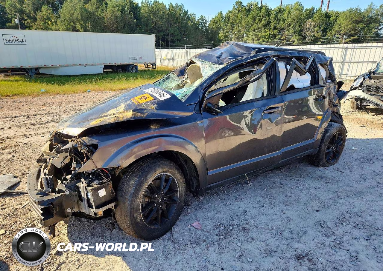 2019 Dodge Journey Se VIN:3C4PDCBB7KT804160 - 1