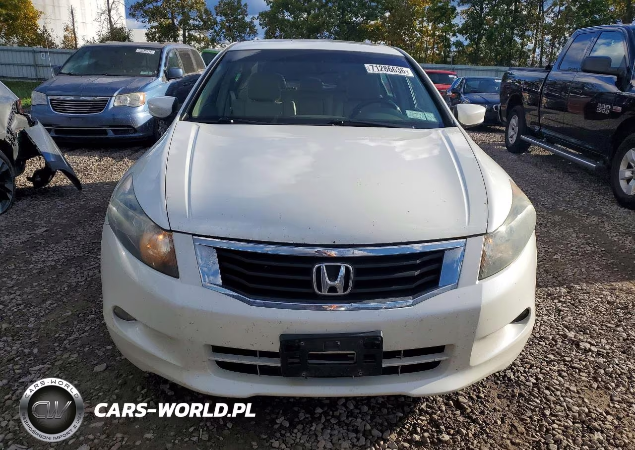 2008 Honda Accord Exl VIN:1HGCP36858A067398 - 5