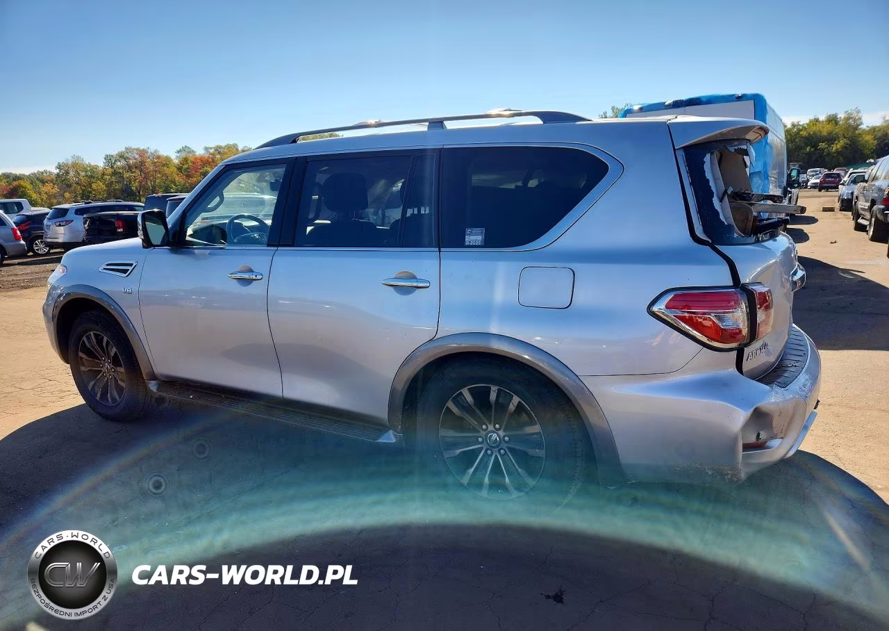 2018 Nissan Armada Sv VIN:JN8AY2NC9J9553436 - 2