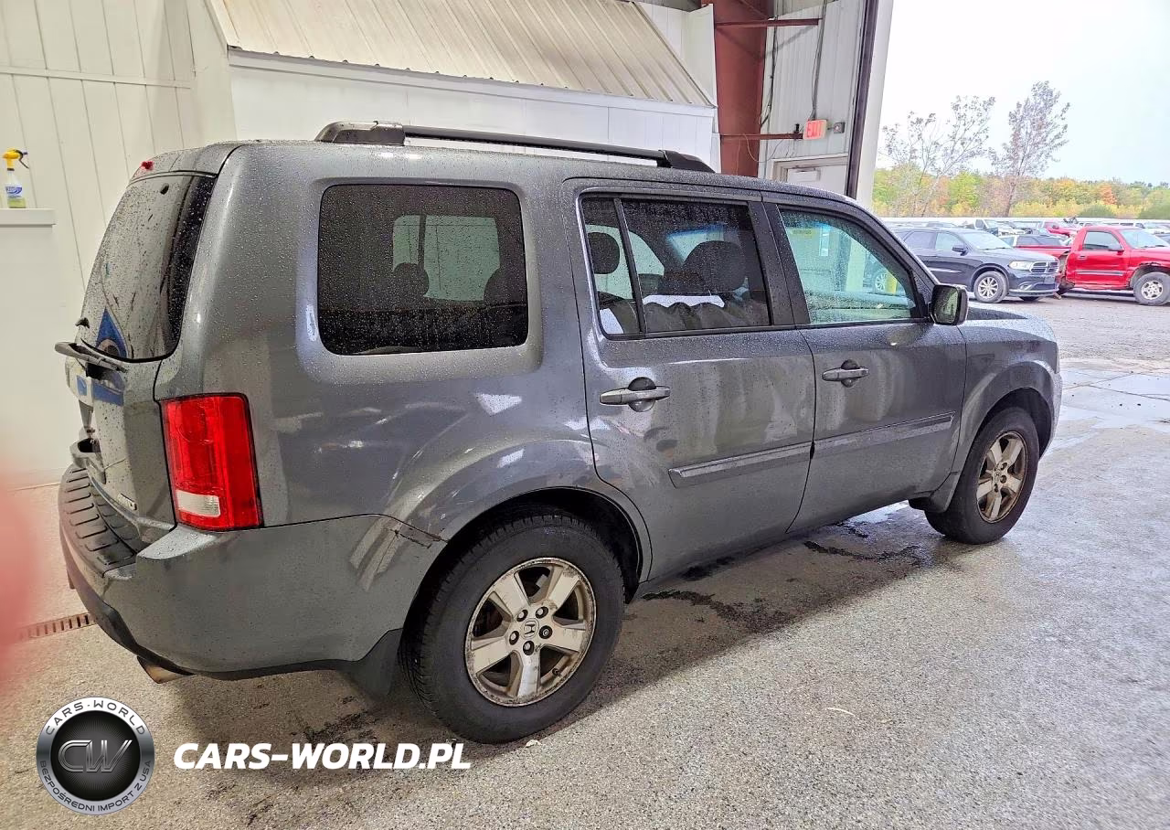 2010 Honda Pilot Exl VIN:5FNYF4H67AB502640 - 3