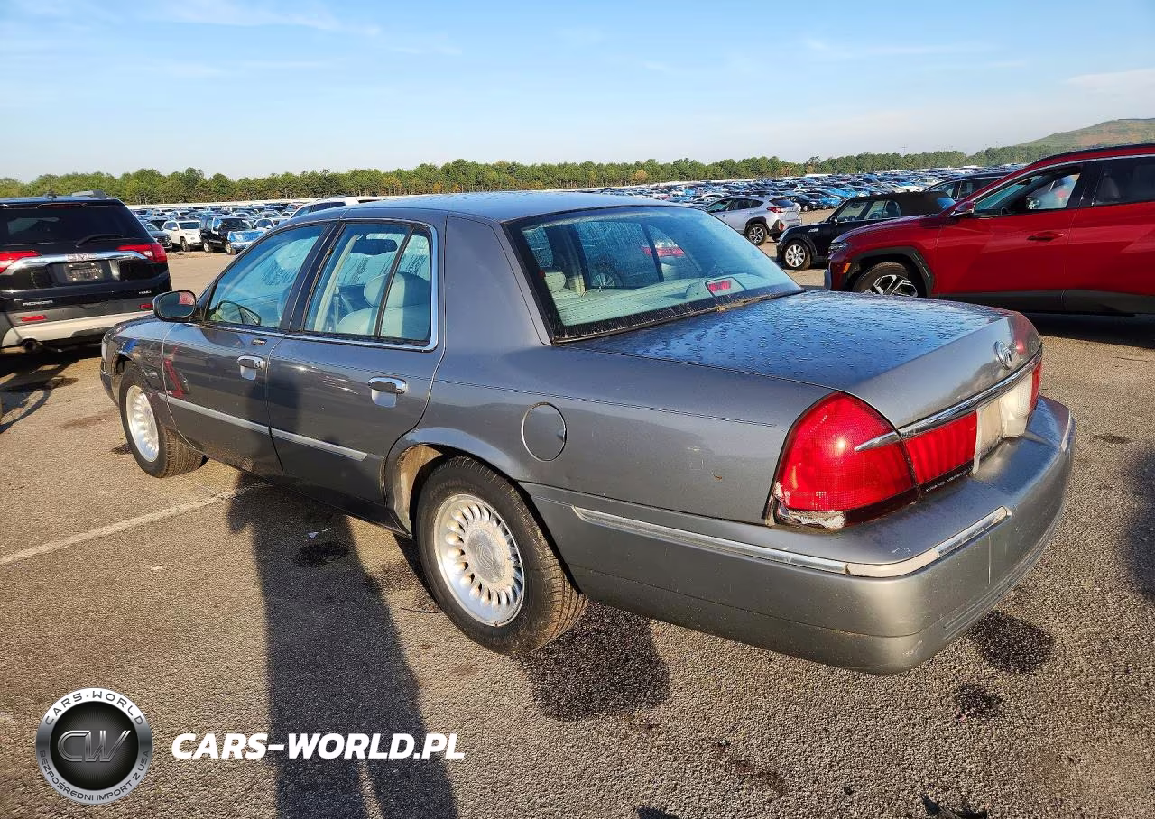1999 Mercury Grand Marquis Ls VIN:2MEFM75W4XX702448 - 2