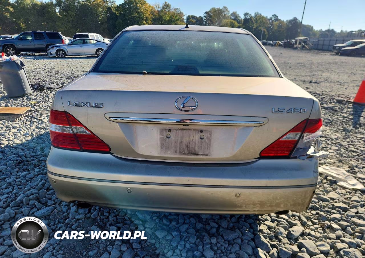 2004 Lexus Ls 430 VIN:JTHBN36F840171882 - 6