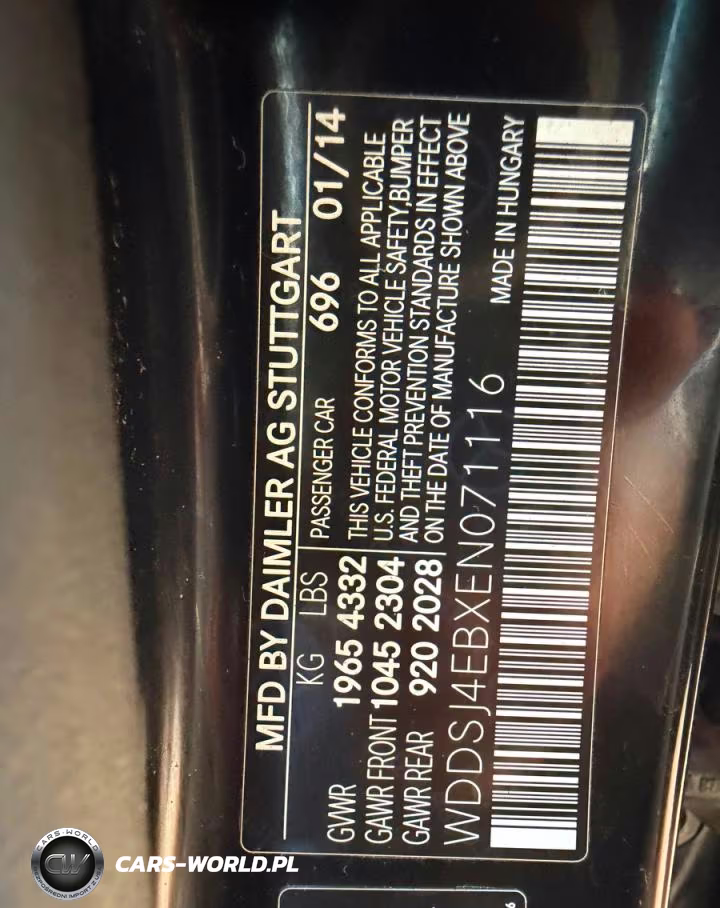 2014 Mercedes-Benz Cla 250 VIN:WDDSJ4EBXEN071116 - 10