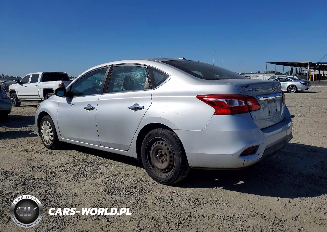 2017 Nissan Sentra Sv VIN:3N1AB7AP2HL662716 - 2
