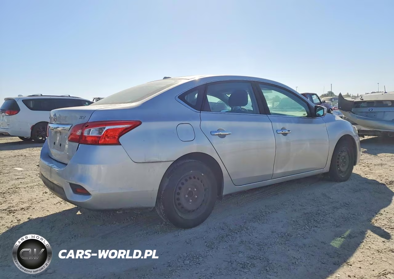 2017 Nissan Sentra Sv VIN:3N1AB7AP2HL662716 - 3
