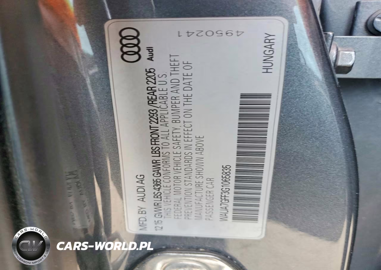 2016 Audi A3 Premium VIN:WAUA7GFF3G1065835 - 12