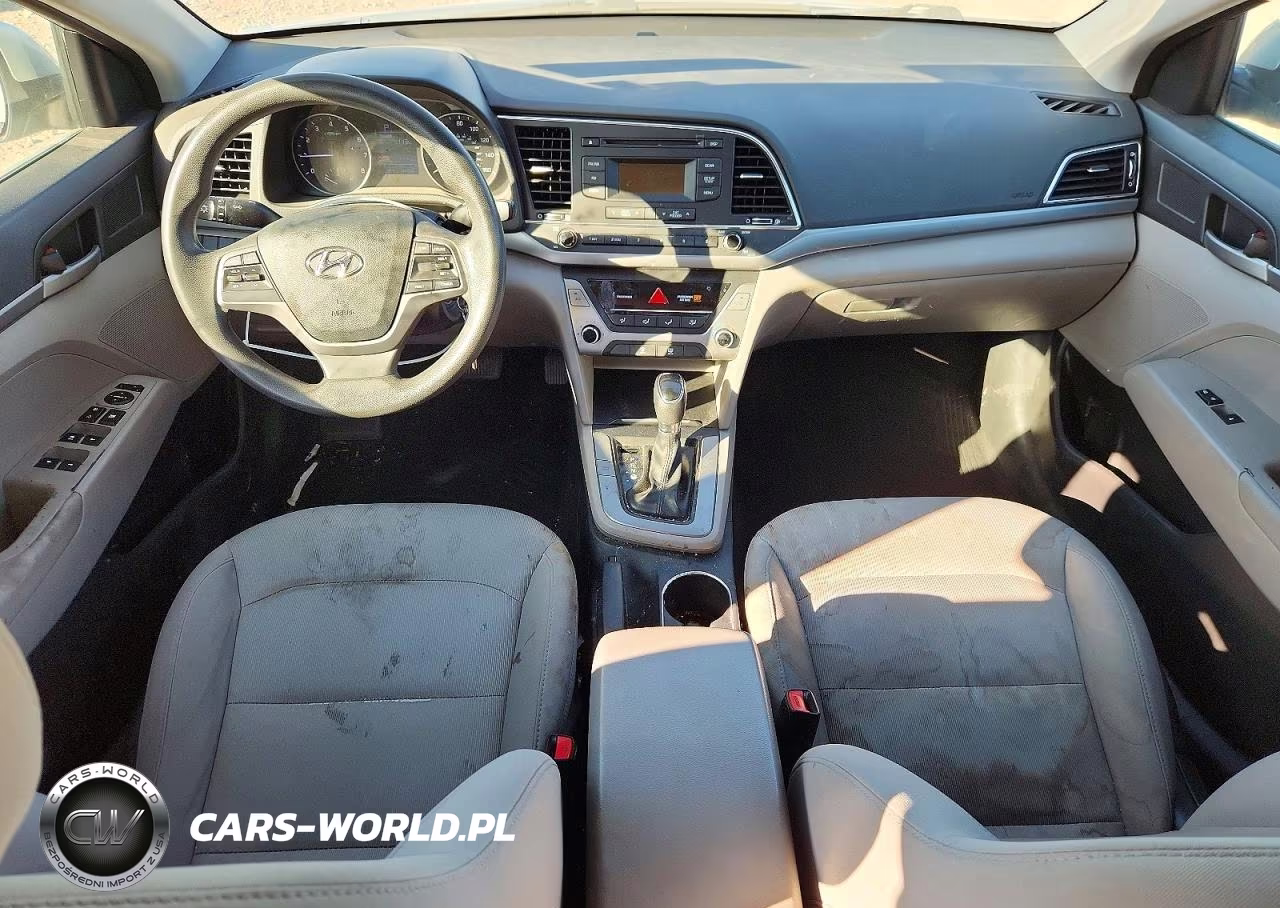 2017 Hyundai Elantra Se VIN:5NPD74LFXHH204792 - 8