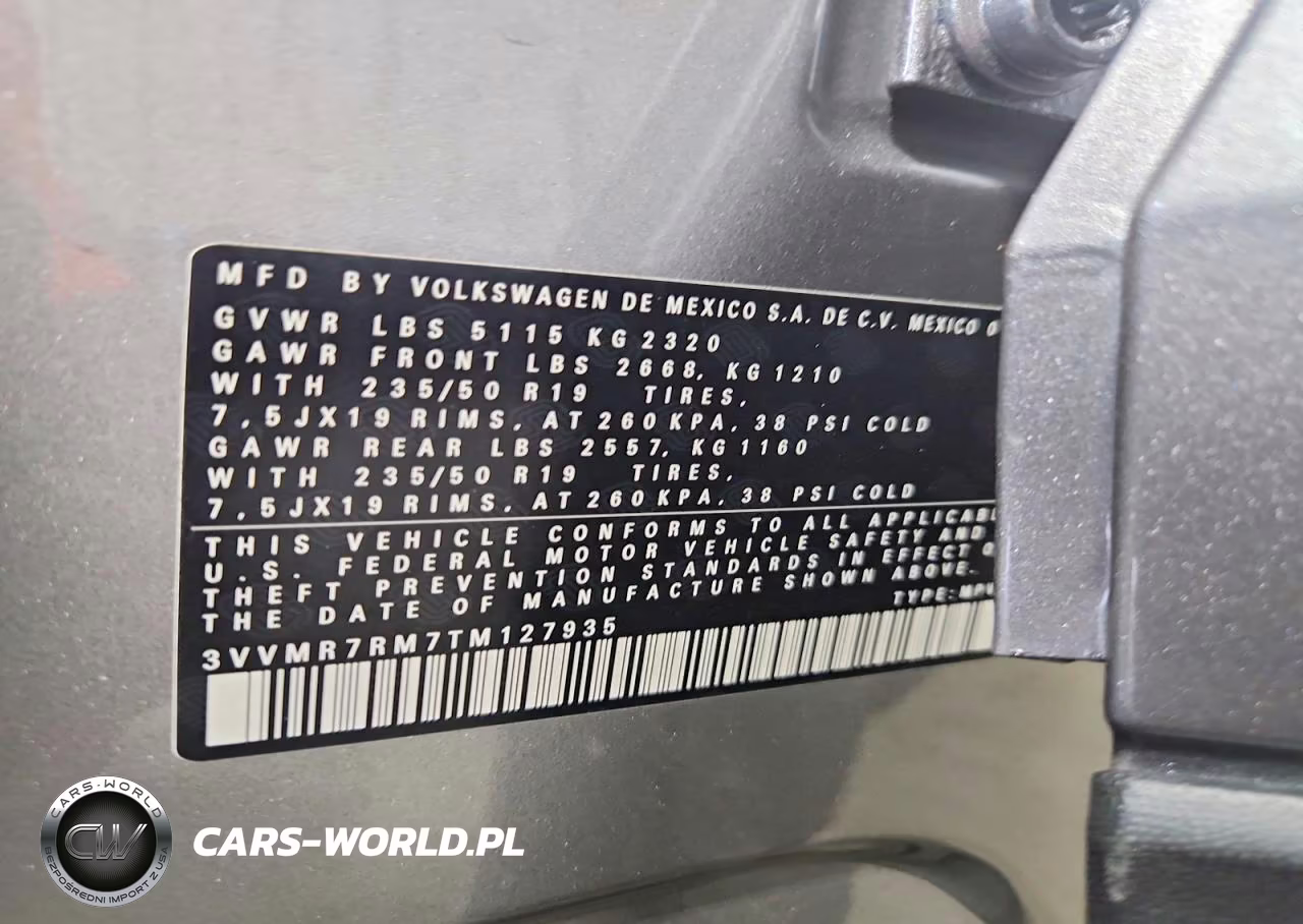 2026 Volkswagen Tiguan Se VIN:3VVMR7RM7TM127935 - 13