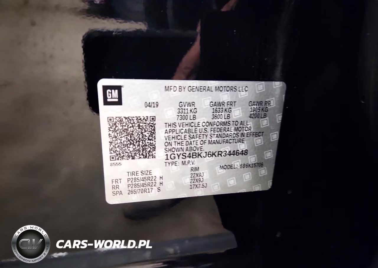 2019 Cadillac Escalade Luxury VIN:1GYS4BKJ6KR344648 - 14