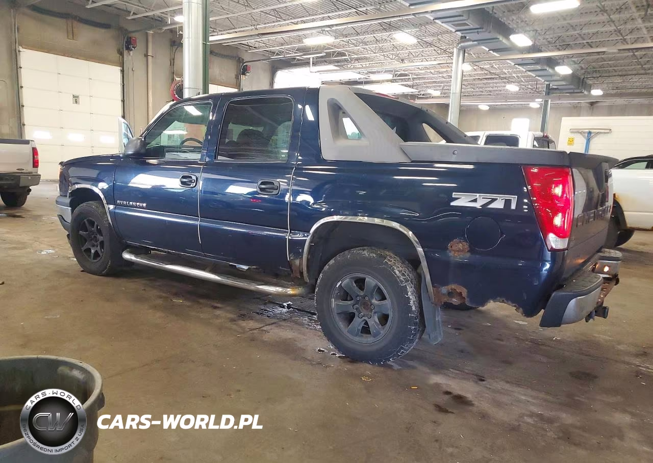 2006 Chevrolet Avalanche K1500 VIN:3GNEK12ZX6G131322 - 2