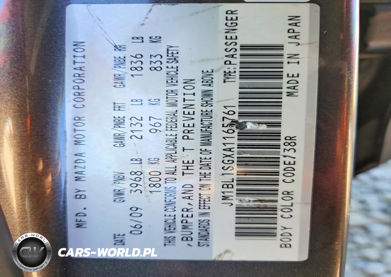 2010 Mazda 3 I VIN:JM1BL1SGXA1165761 - 12