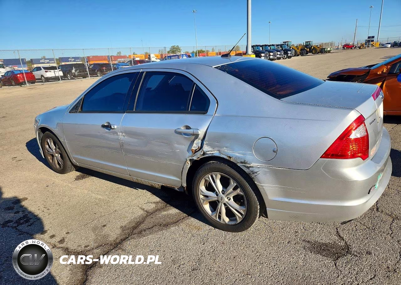 2012 Ford Fusion S VIN:3FAHP0GA2CR201325 - 2
