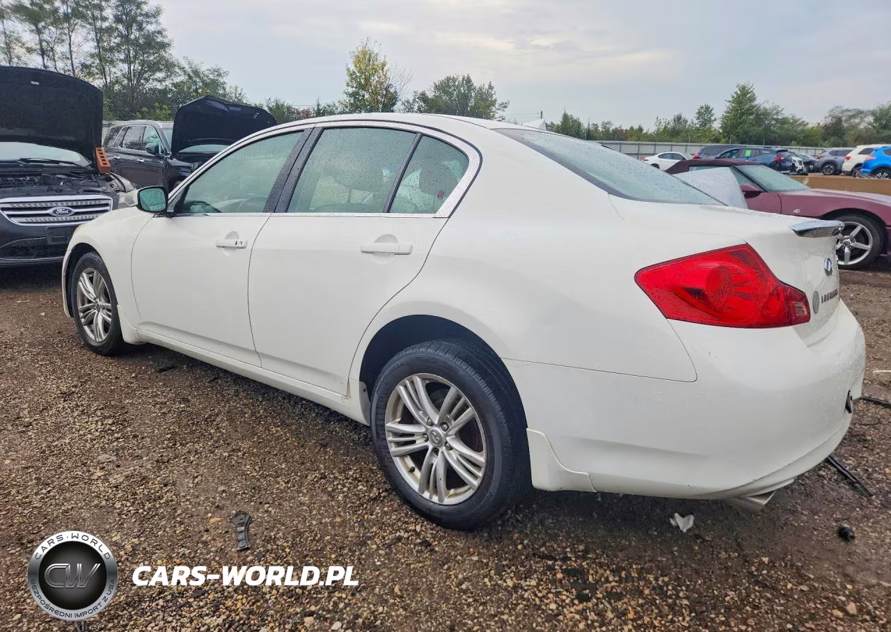 2011 Infiniti G25 Sedan X VIN:JN1DV6AR7BM451928 - 2