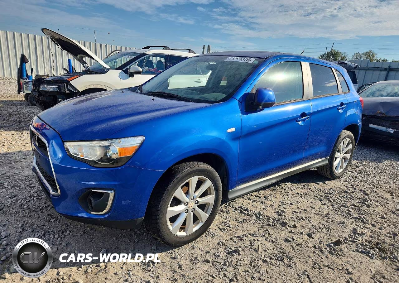 2015 Mitsubishi Outlander Sport Es VIN:4A4AP3AUXFE058222 - 1