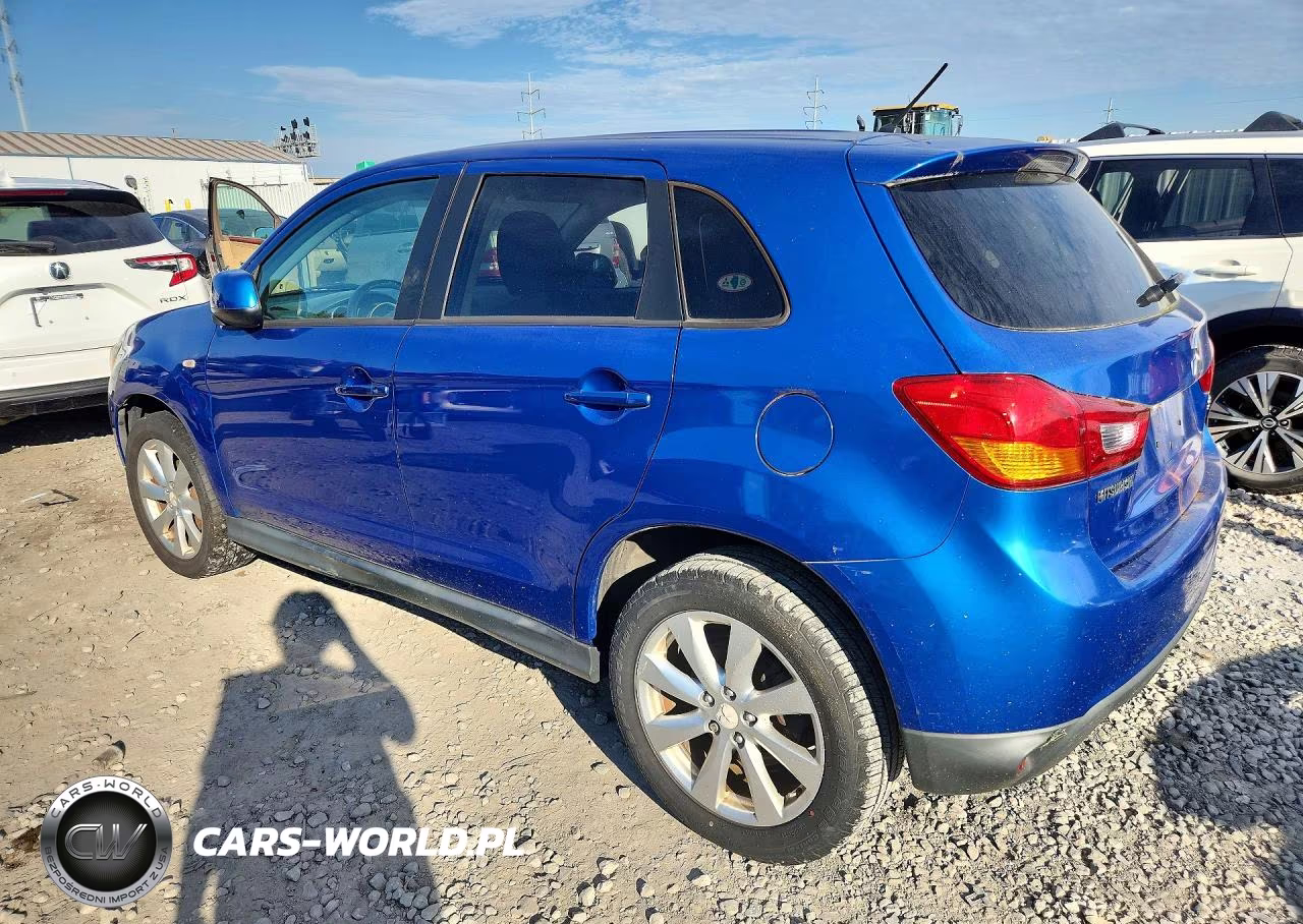 2015 Mitsubishi Outlander Sport Es VIN:4A4AP3AUXFE058222 - 2