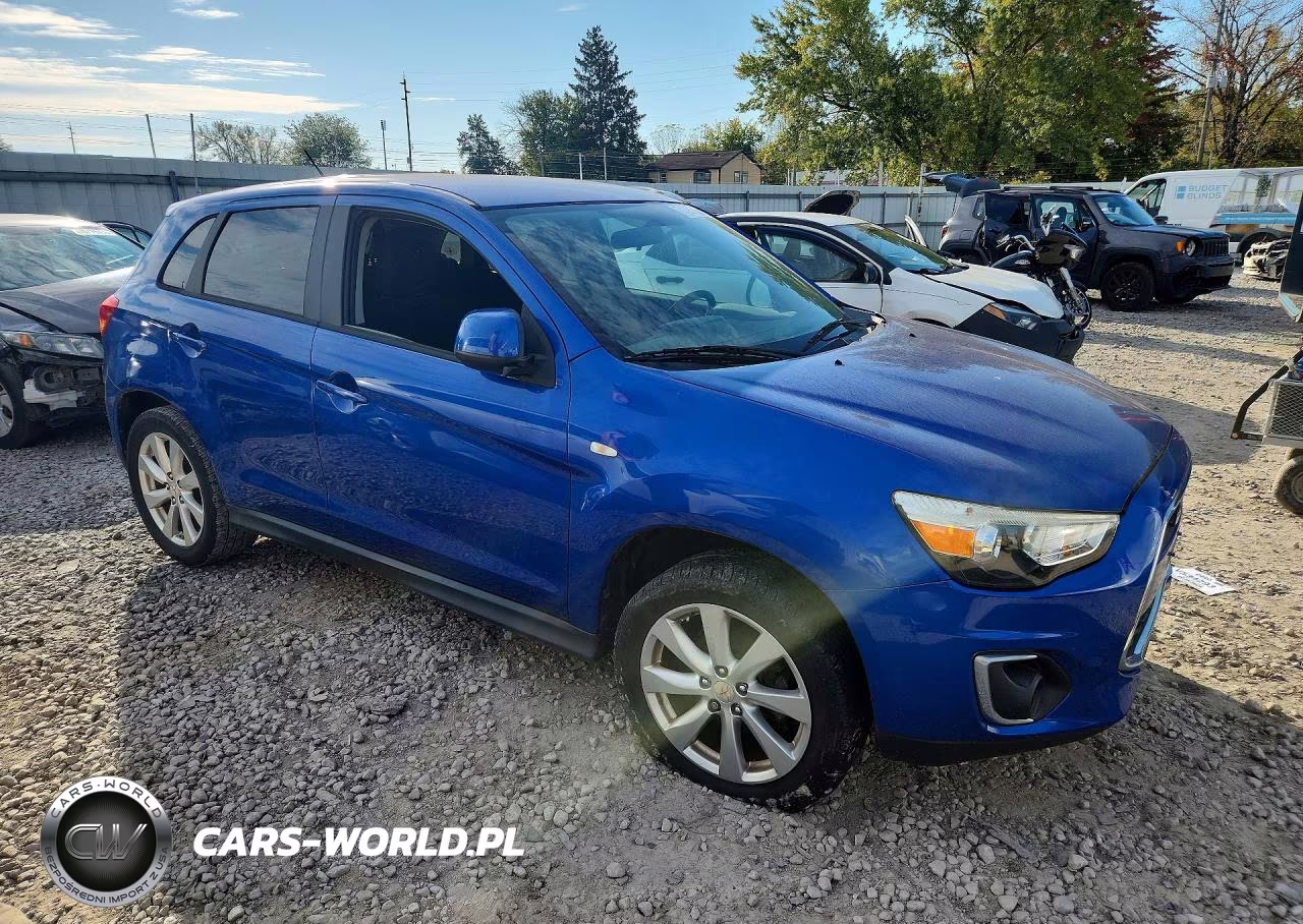 2015 Mitsubishi Outlander Sport Es VIN:4A4AP3AUXFE058222 - 4