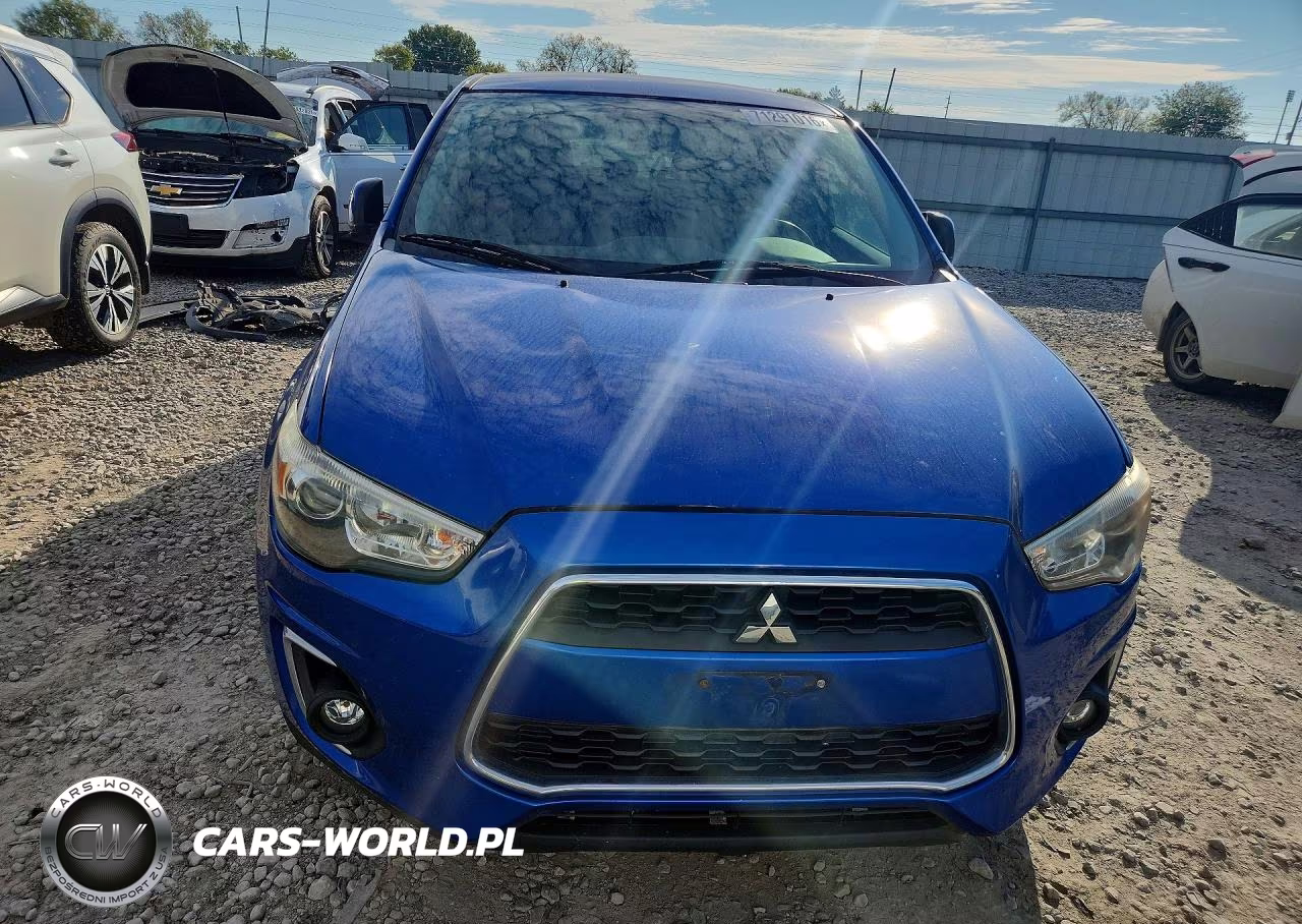 2015 Mitsubishi Outlander Sport Es VIN:4A4AP3AUXFE058222 - 5