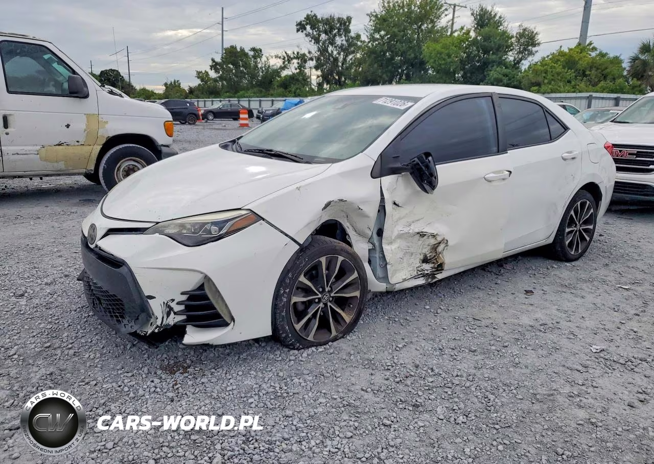 2017 Toyota Corolla Se VIN:5YFBURHE7HP698805 - 1