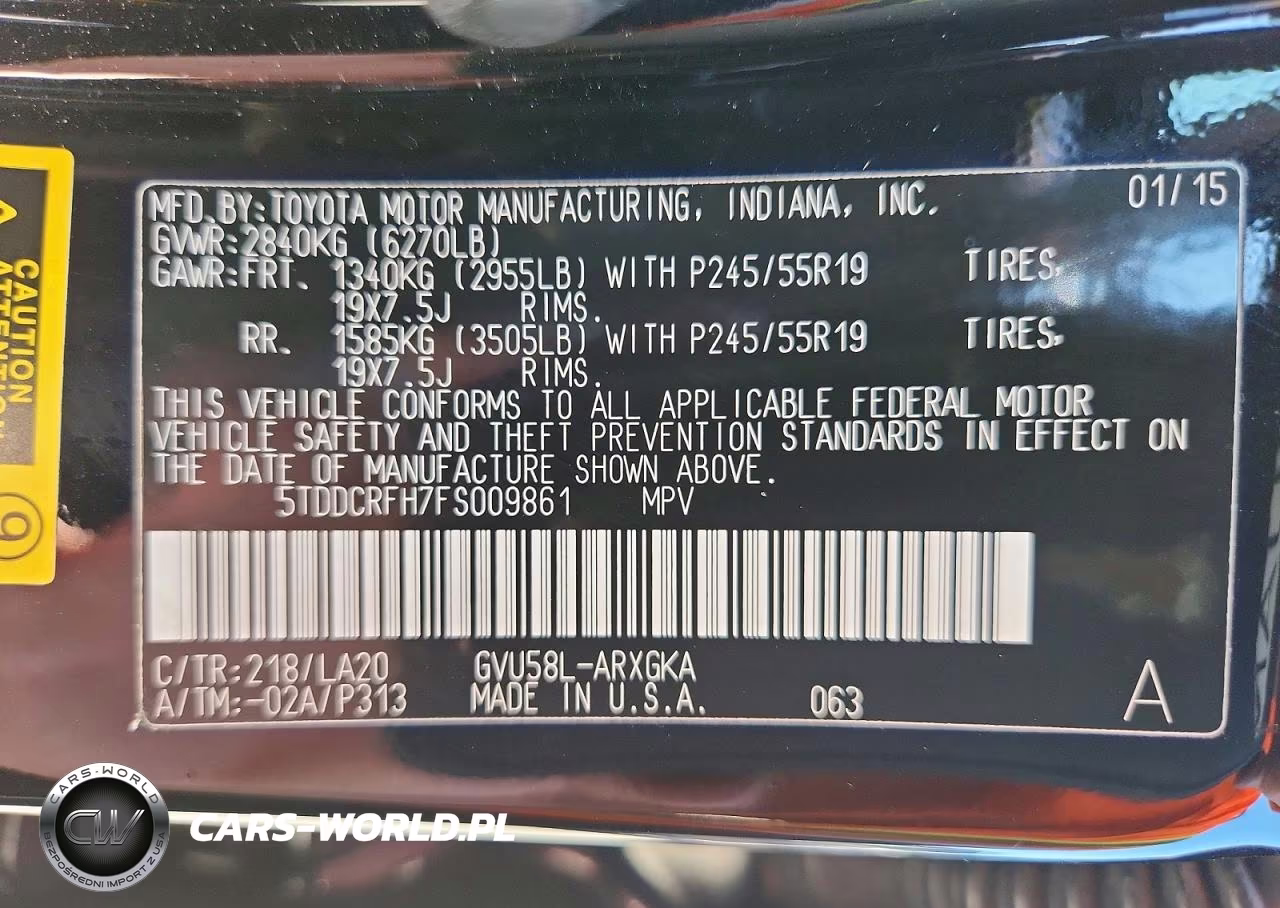 2015 Toyota Highlander Hybrid Limited VIN:5TDDCRFH7FS009861 - 13