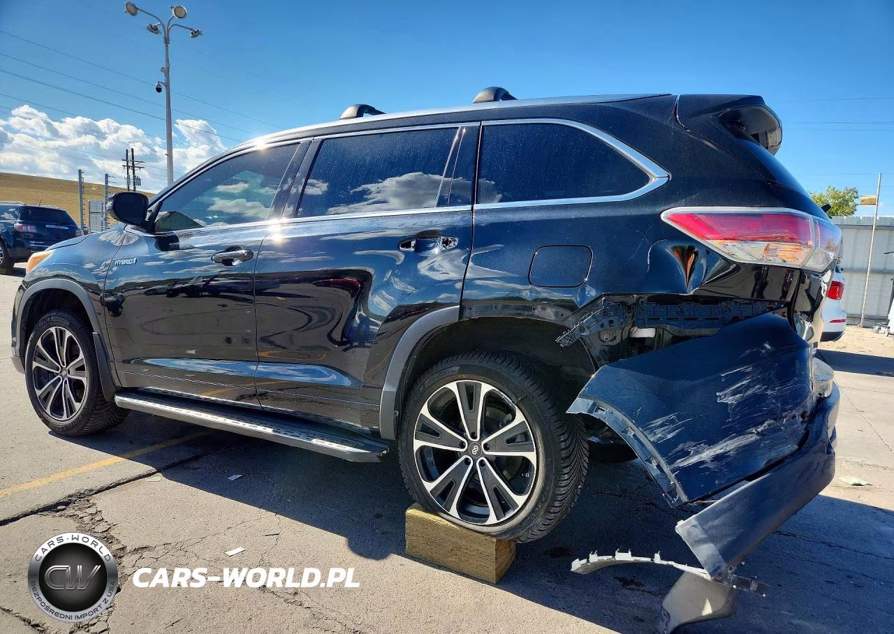 2015 Toyota Highlander Hybrid Limited VIN:5TDDCRFH7FS009861 - 2