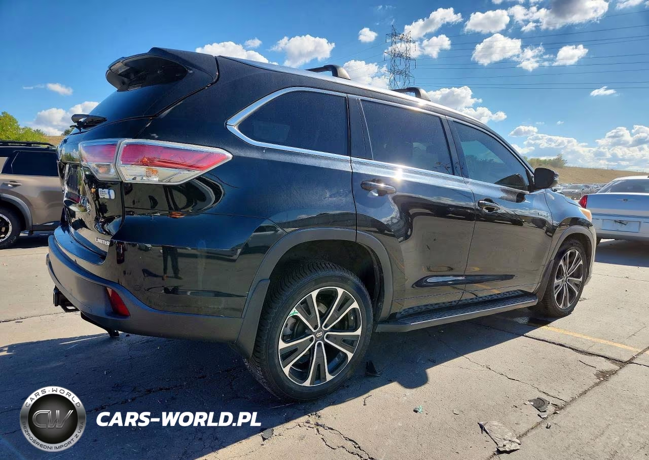 2015 Toyota Highlander Hybrid Limited VIN:5TDDCRFH7FS009861 - 3