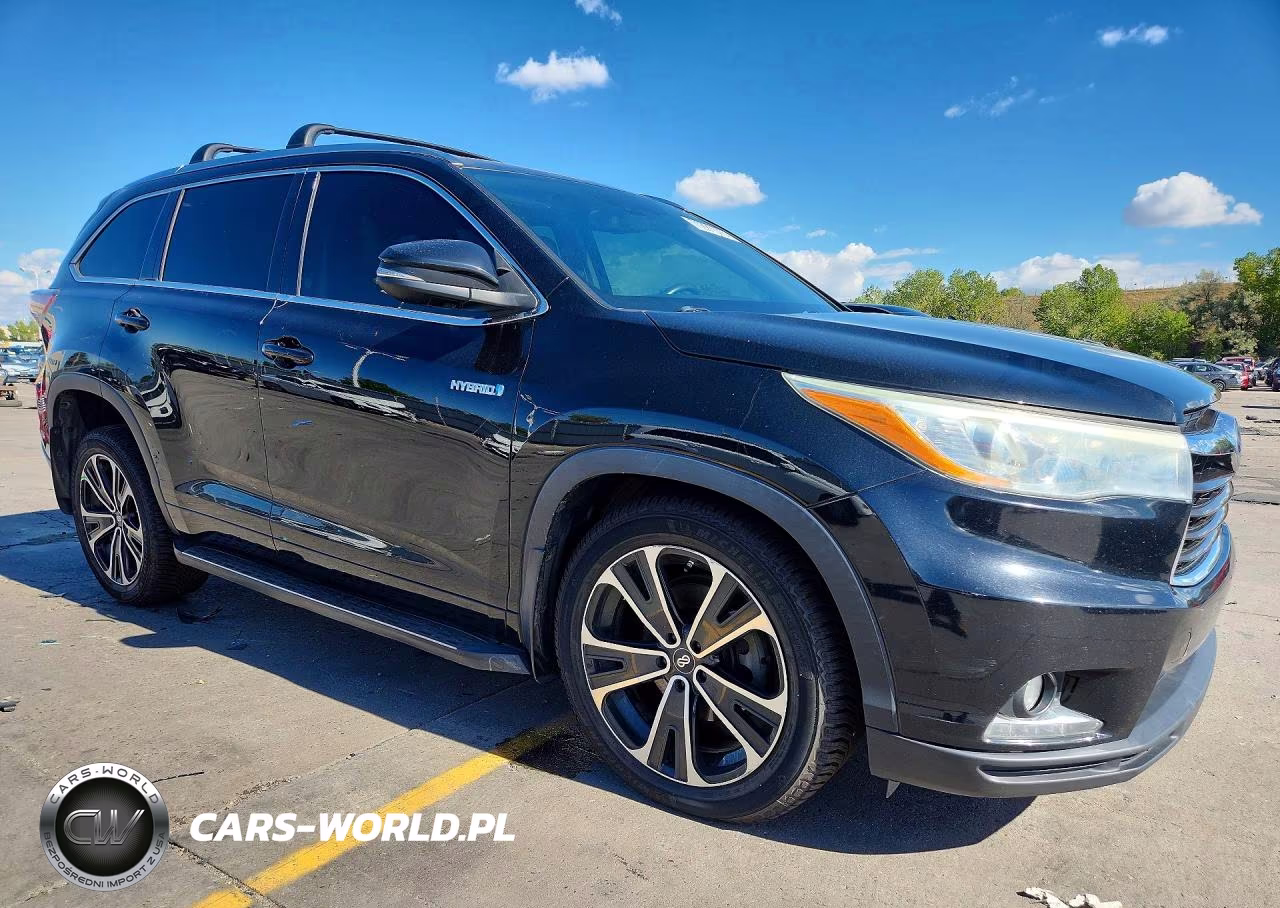 2015 Toyota Highlander Hybrid Limited VIN:5TDDCRFH7FS009861 - 4