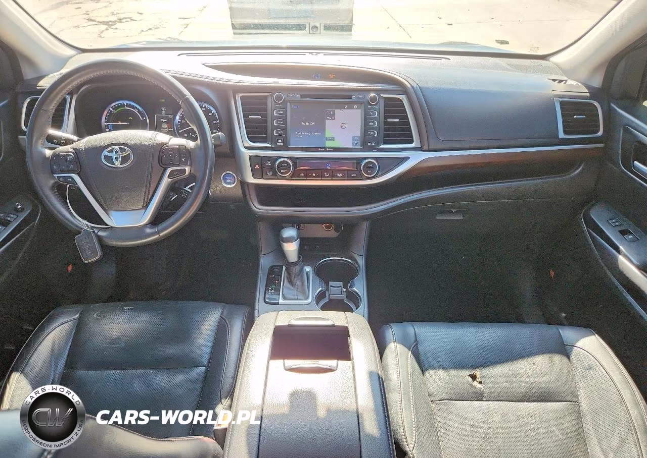 2015 Toyota Highlander Hybrid Limited VIN:5TDDCRFH7FS009861 - 8