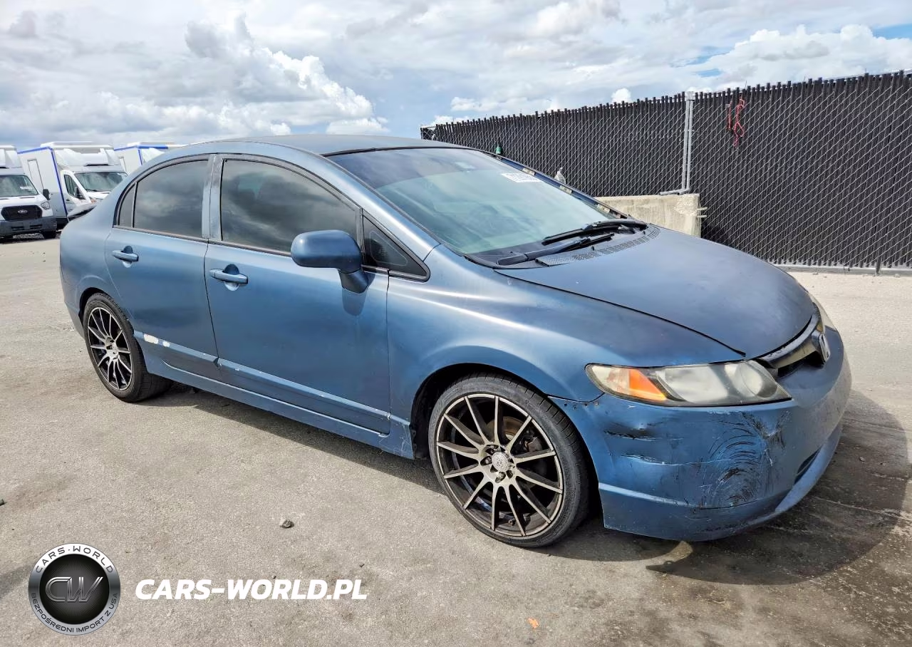 2008 Honda Civic Lx VIN:1HGFA16558L086014 - 4