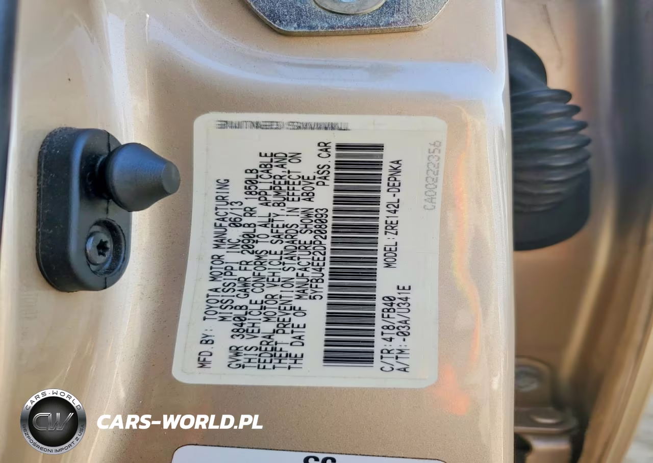 2013 Toyota Corolla Le VIN:5YFBU4EE2DP208093 - 12
